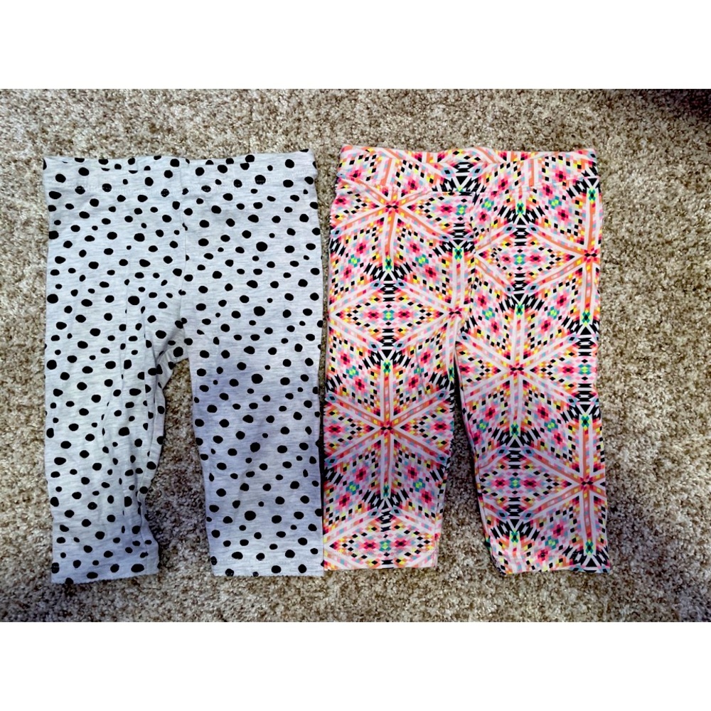 Bundle of capri length leggings 3T Gap/H&M
